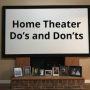 5 Mistakes To Avoid ON Custom Home Theater