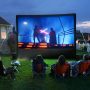 ways to set up a backyard home theater