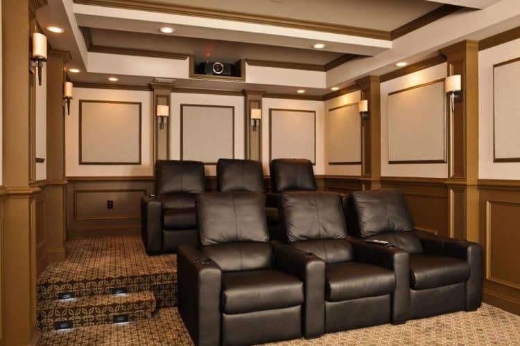 Custom Home Theater Seating Arrangements
